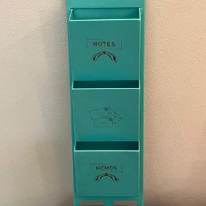 Vintage Melamine Mail Organizer